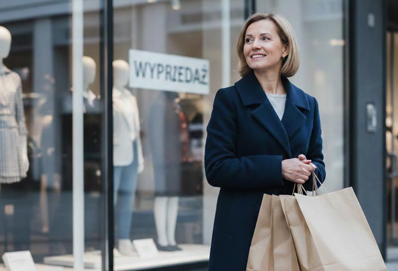 Tylko niewielki odsetek dorosłych Polaków unika zakupów pod wpływem chwili 