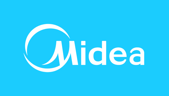 Midea logo druk 5cm